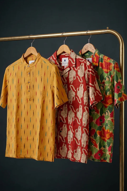 Pack Of 3 Shirts - Tantu | Vyagrah | Phoola