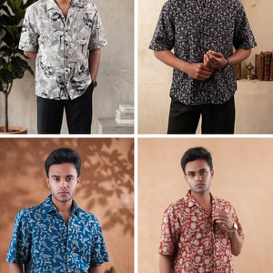 Pack Of 4 Shirts -  Aaru | Vaya | Vihang | Mitti