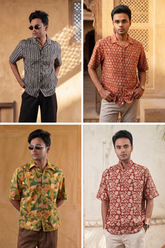 Pack Of 4 Shirts -  Daama | Kala | Tanu | Kaah
